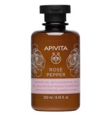 Apivita gel doccia rose pepper 250ml