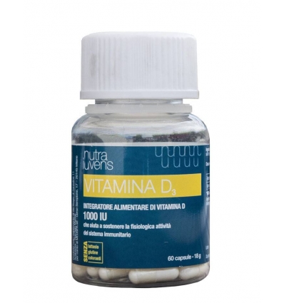 Nutraiuvents vitamina D3 2000UI 60cps
