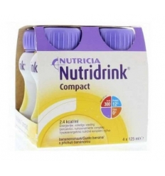 Nutridrink compact gusto banana 4x125ml